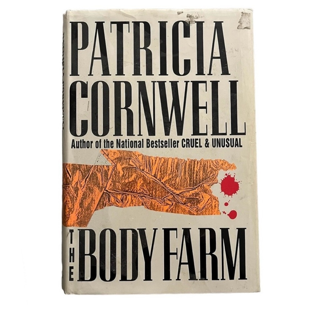 The Body Farm - by Patricia Cornwell Hardback Psychological Crime Thriller